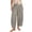 CP43_Light Gray, variant on Cropped Linen Barrel Pants for Women Drawstring Wide Leg Cotton Capris 2026 Casual Summer Boho Baggy Palazzo Trouser Green M