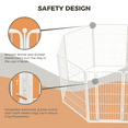 thumbnail image 4 of FXW Homeplus Indoor Dog Playpen - Stress-Free and Safe Play, 40 Inch 12 Panels for Puppy and Small Dogs, White│Patented, 4 of 7