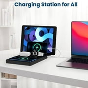 Techsmarter 5-in-1 Wireless Charging Station