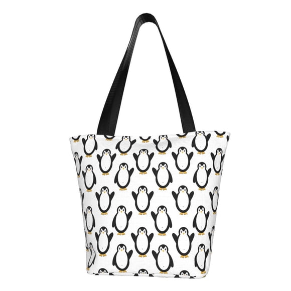 Matuu Lovely Penguin for Women’s Casual Shoulder Tote Bag Handbag For Women Work College Travel Business Shopping