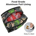 thumbnail image 4 of Pickle Rick Lunch Bag Insulated Portable Lunch Box Cooler Bag for School/Picnic/Beach/Hiking Work, 4 of 7