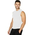 thumbnail image 3 of INTIMO Mens Solid Muscle SleevelessTop Shirt, 3 of 4