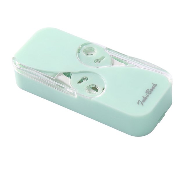 Wamans Portable Mini Bilateral-Up Floss Storage Box Automatic-Up Floss Storage Box Floss Stick Container, Can Repeatedly Store 12 Clearance Items