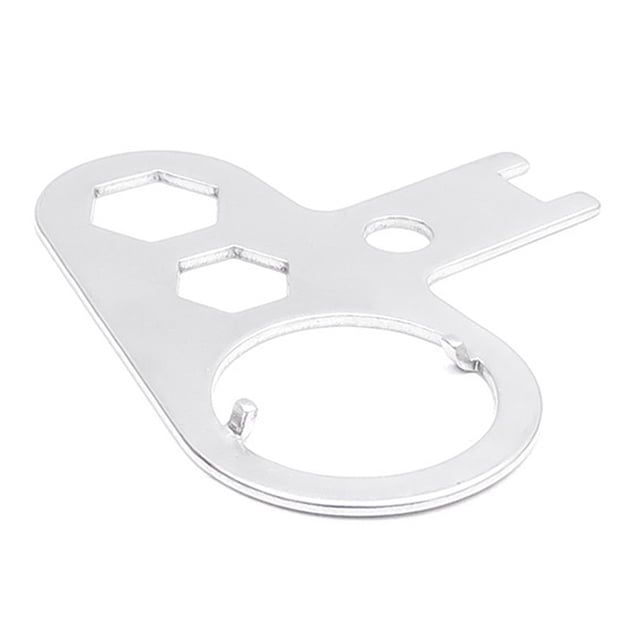 bedienty Acier Inoxydable Professionnel Type K Kit de Retrait/installation de Réparation de Valve Cylindre de Valve Réglable avec Volant Arrière 1 Ensemble