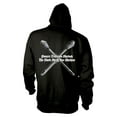 thumbnail image 2 of Men's Marduk Panzer Zippered Hooded Sweatshirt XX-Large Black, 2 of 2