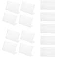 thumbnail image 3 of OUNONA  20 Pcs Price Tag Transparent Label Holder Labels Tabs Office, 3 of 8