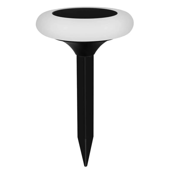 NIAIZEK Solar Path Lights Outdoor Garden Solar Lamps Black LED Landscape Lighting 1 Piece