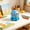 Blue, variant on Njoeus Octopus Magic Beans Cubes Double Sided Rotating Fidget Spinners Adds Educational Brain Teaser Stress Relief for Ki-ds (Green)