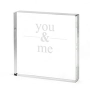 You & Me Cake Top