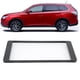 thumbnail image 4 of CAR STEREO RADIO Fascia, resistente para instalar el kit de instalación de doble don dash abds brillante negro marga marga de matcha para la acera de actualización para la actualización, 4 of 7