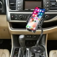 thumbnail image 6 of Car Phone Mount, Nakedcellphone Cup Holder Adjustable/Universal for iPhone 12 11 Pro XR, Motorola RAZR 5G, One, Moto G, Jitterbug Smart2, Galaxy Z Flip, 6 of 9