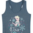 thumbnail image 3 of Frozen - Winter - Elsa & Snowflakes - Women's Racerback Tank Top, 3 of 5