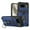 Navy, variant on For Google Pixel 8A Case with Card Holder & 360° Magnetic Ring Stand Heavy Duty Camera Lens Slide Dual Layer Shockproof Hidden Card Slot Slim Wallet Phone Case Cover for Women Men,Darkgreen