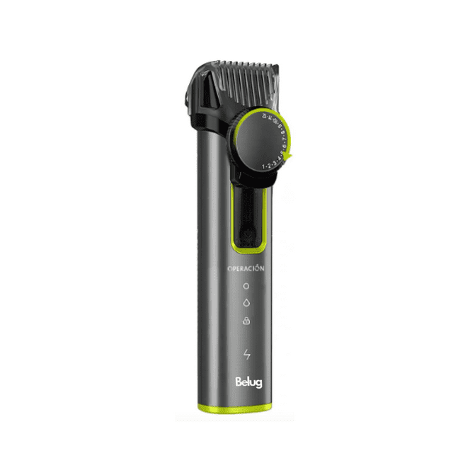 Rasuradora Eléctrica Barba Afeitadora 4 En 1 Kit Belug Negro