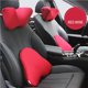 thumbnail image 4 of Riwesomey Almohada para asiento de automóvil Espuma viscoelástica resistente Cómoda con correa ajustable Cabeza Cuello Hombro Alivio del dolor Almohada Cámaras de salpicadero de coche No. 4, 4 of 4