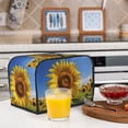 thumbnail image 6 of Sikiie Sky Golden Sunflower Field A Toaster Covers 2 Slice Dustproof Toaster Cover Bread Machine Cover, Dustproof Cover - 11.4" x 7.5" x 7.9", 6 of 7