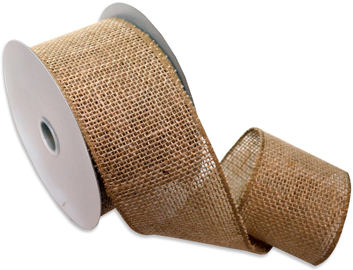 1 inch burlap ribbon