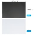 thumbnail image 2 of Uxcell 12" x 8" A4 Right Angle Magnetic White Board Contact Paper, White 2Pack, 2 of 5