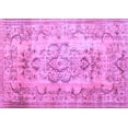 thumbnail image 1 of Ahgly Company Indoor Rectangle Persian Purple Traditional Area Rugs, 5' x 7', 1 of 4