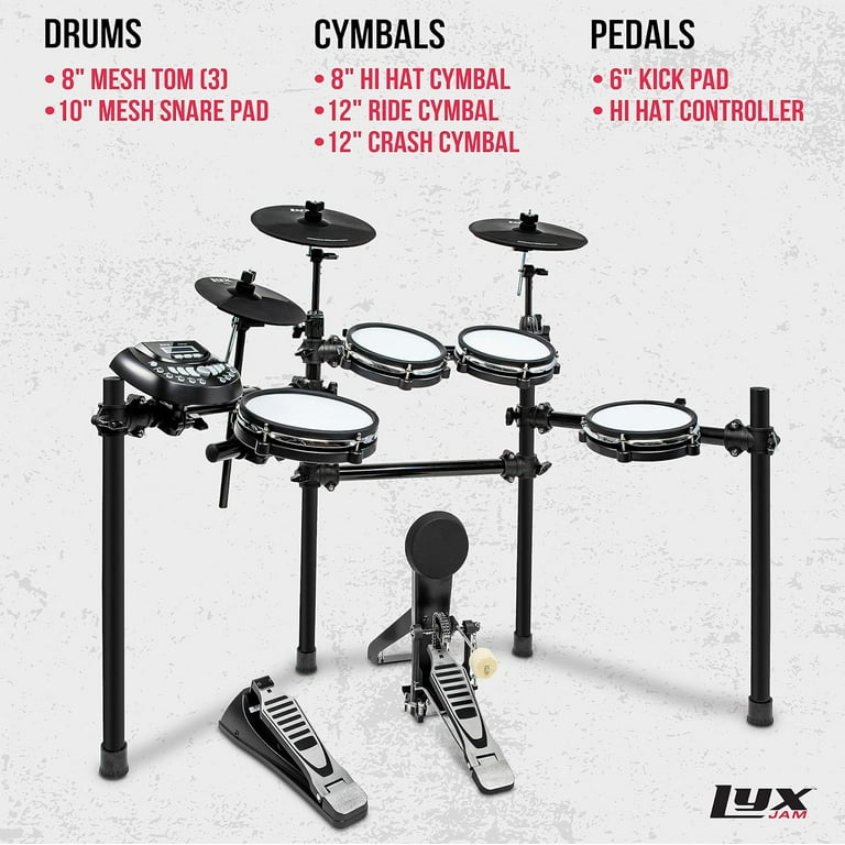 Electric drum set walmart deals