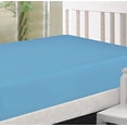 thumbnail image 5 of Fitted Hospital Bed Sheet, Twin Extra-Long 36"X80"X10" Soft and Comfy 100% Cotton (Twin XL, Lt.Blue) by Crescent, 5 of 6