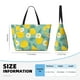 thumbnail image 4 of Fotbe Lemons Chamomile Flowers And Leaves Bolsa de Viaje para Playa - Resistente al Agua, Bolsa Tote de Gran Capacidad y Ligera con 7 Bolsillos para Mujeres y Hombres, 4 of 7