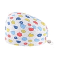 thumbnail image 1 of Category Compatible Scrub Hat for Doctors Adjustable Print Cap Clinical Wear with Versatile Classic Design and Practical Comfort for Everyday Settings, 1 of 2