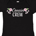 thumbnail image 4 of Inktastic Cousin Crew with Flowers Girls Baby Bodysuit, 4 of 5