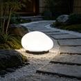 thumbnail image 4 of Ohmyroo Solar Simulated Pebbles Ground Light For Garden Landscape Decor, 4 of 6