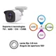 thumbnail image 5 of Mini Bala 2 Mp 1080p Turbo Hd Ip66 Exir 2.8mm Policarbonato Color Blanco, 5 of 5