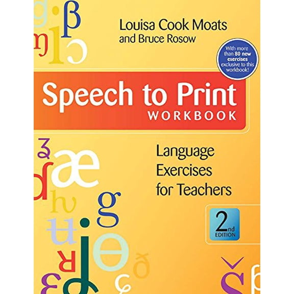 Pre-Owned Speech to Print Workbook : Language Exercises for Teachers, Second Edition (Edition 2) (Paperback)