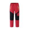 CQONEPT Girl's Snow Ski Pants Windproof Windbreaker Pants Snowboard Padded Insulated Athletic Outdoor with Pockets Red 12 Years