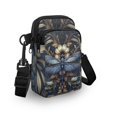 thumbnail image 3 of HELLHERO Women Shoulder Bag for Women Casual Travel Ornate Dragonfly Bloom Cross Body Purse 2 Layers, 3 of 7