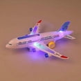 thumbnail image 1 of Electric Airplane with Music, Lights and Sounds - A380 Toy Plane with Lights and Passengers, 1 of 5