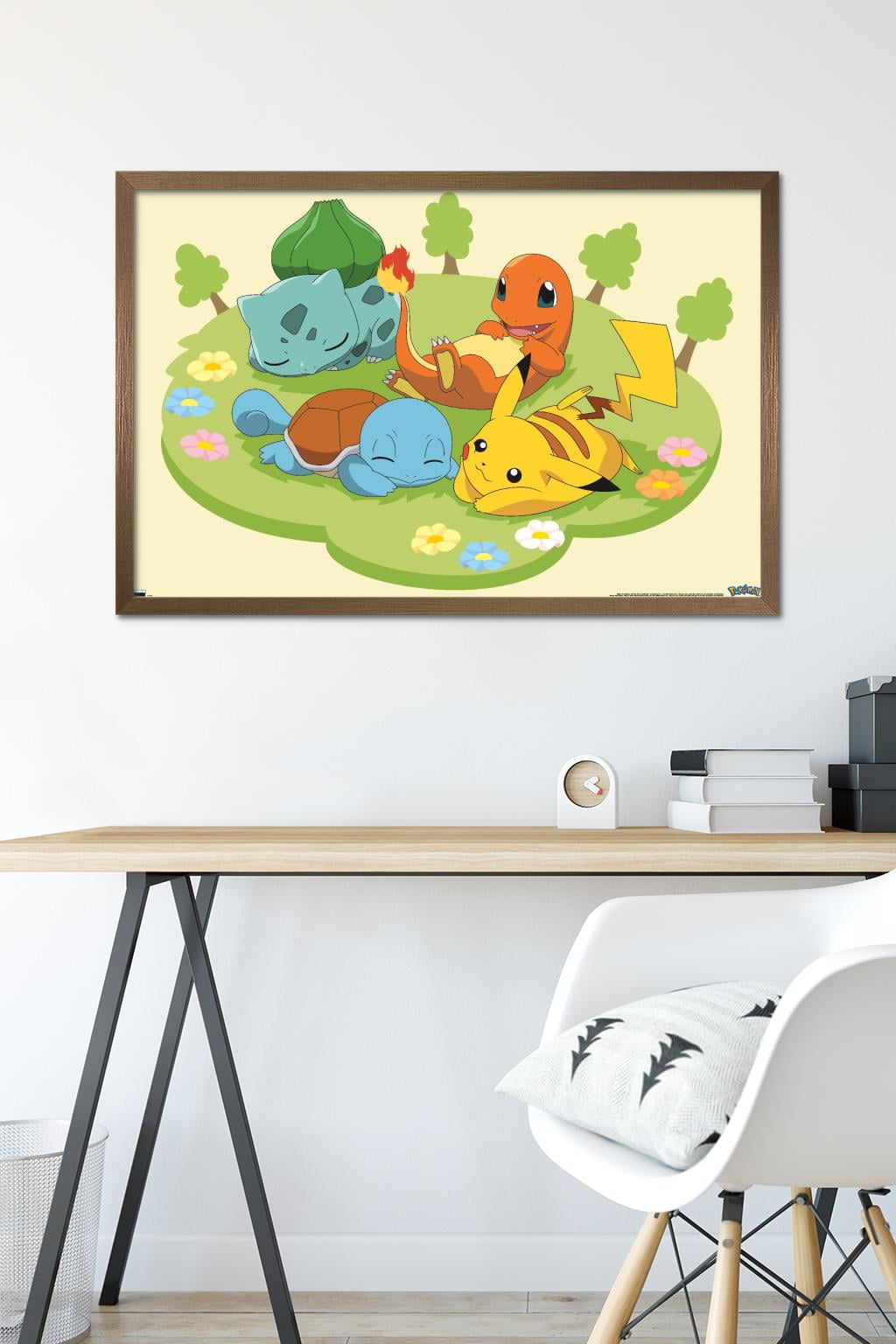 Pokémon Wall Partner Framed Pikachu First - Poster, Pokémon 34\