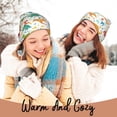 thumbnail image 4 of Lsque Dinosaur Pattern Knitted Beanie, Unisex Winter Hat, Knit Hat Winter Beanies Thick Fisherman Beanies Cuffed Plain Skull Caps, 4 of 6