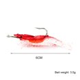 thumbnail image 4 of Cebos de pesca 6cm 3g Señuelo de camarón de simulación con anzuelo Crankbait Red 2pcs Sywqhk Para Estrenar, 4 of 9