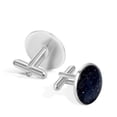 thumbnail image 3 of Constellation Stainless Steel Silver Jewelry Cufflinks for Formal Attire and Business Meetings, 3 of 6