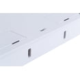 thumbnail image 4 of Memomad Bali Modern Home Office Desk with Drawers and Smart Storage (47in Width, White Wood), 4 of 7