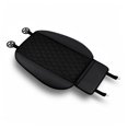 thumbnail image 2 of Faux Leather Padded Seat Cushion Pad With Front Storage Pouch, 2 of 7
