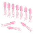 thumbnail image 1 of 2x 10pcs Calmar Pêche, Lumineux Calmar Jupes Manivelle Basse pour, 1 of 8