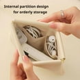 thumbnail image 2 of Compact Cosmetics Pouch for On-the-Go with Secure Zipper and Practical Design, 2 of 8
