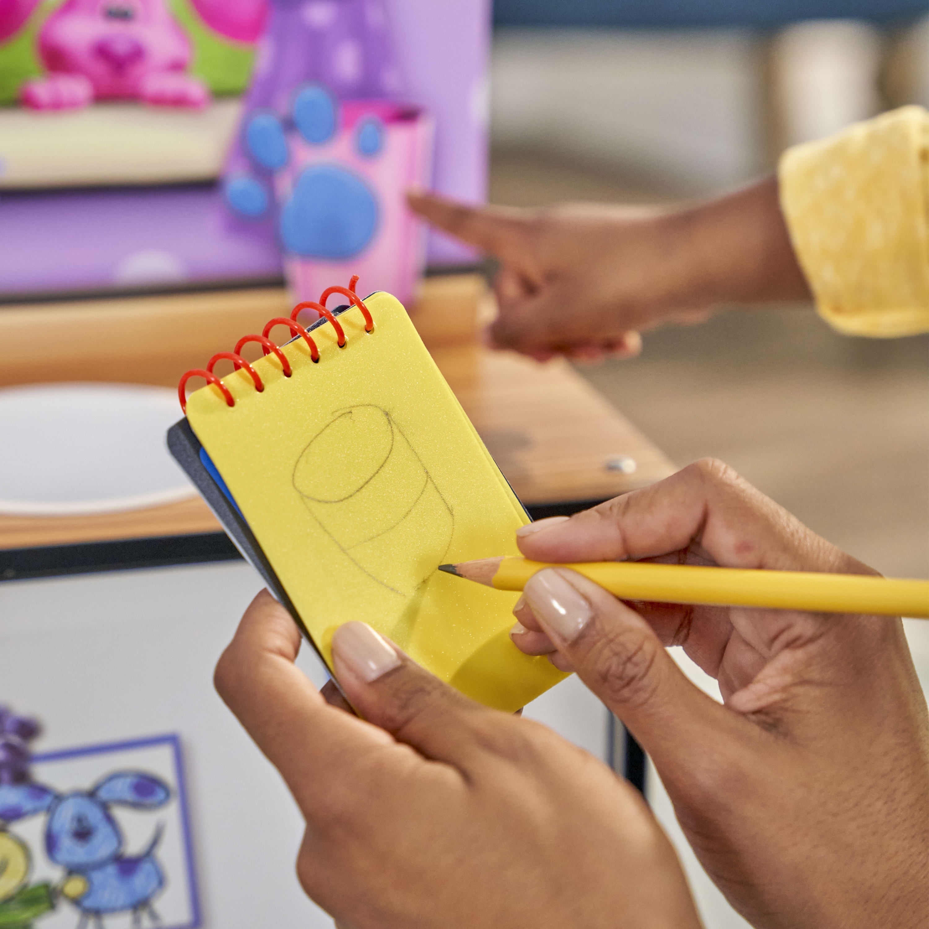 KidKraft Blue's Clues & You! Cooking-Up-Clues Wooden Play Kitchen & Handy Dandy Notebook