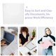 thumbnail image 3 of unbranded Estante Organizador De Archivos Transparente Para Escritorio Con Almacenamiento Visible Y Accesible, 3 of 8