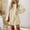 *Beige, variant on ClodeEU Womens Oversized Sweater Dress,Long Sleeve Grew Neck Chunky Knit Loose Tunics Pullover Tops Beige,Womens Plus M