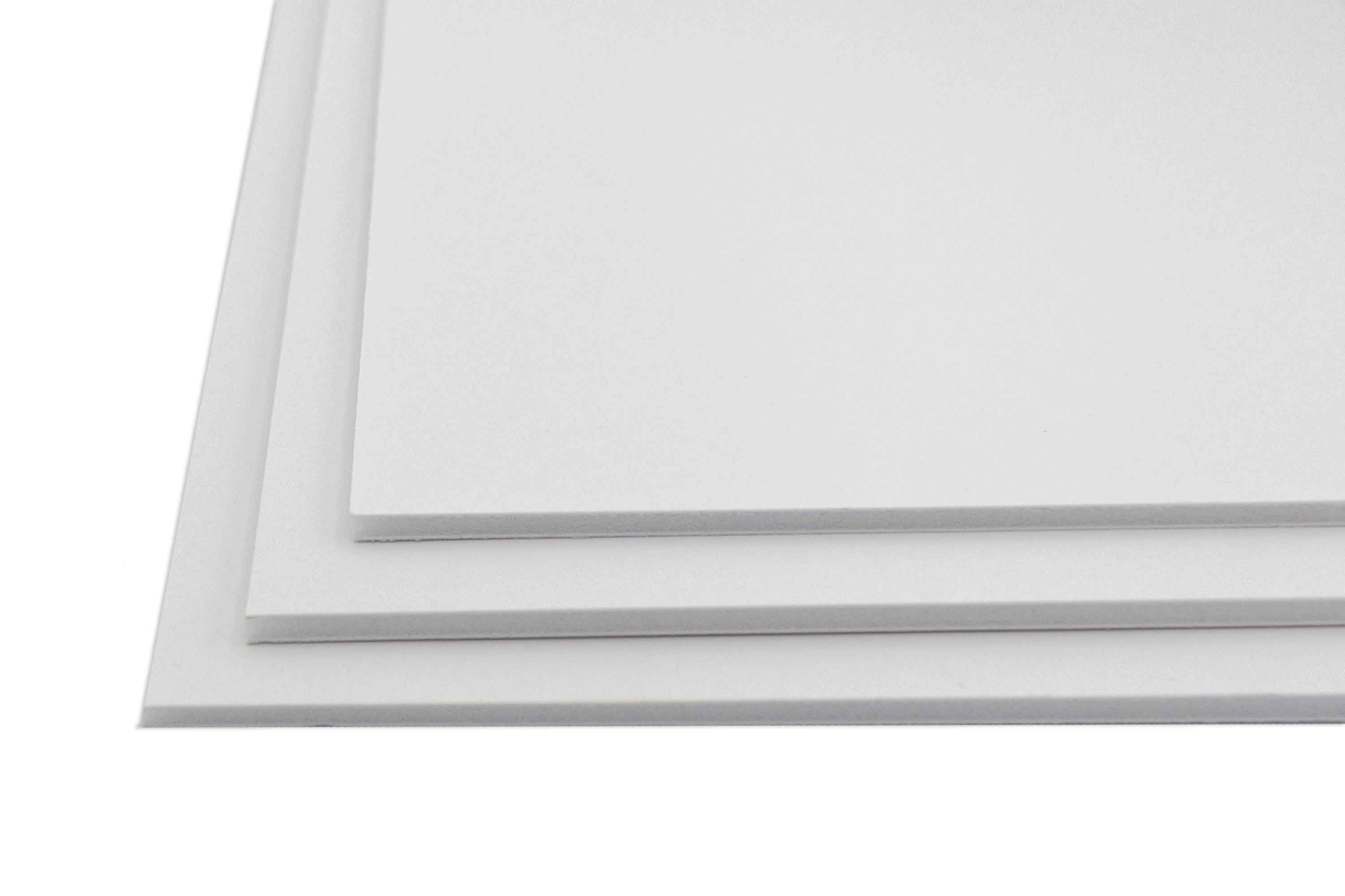 25 White Repositionable 24x36 Self-Stick Foam Board 