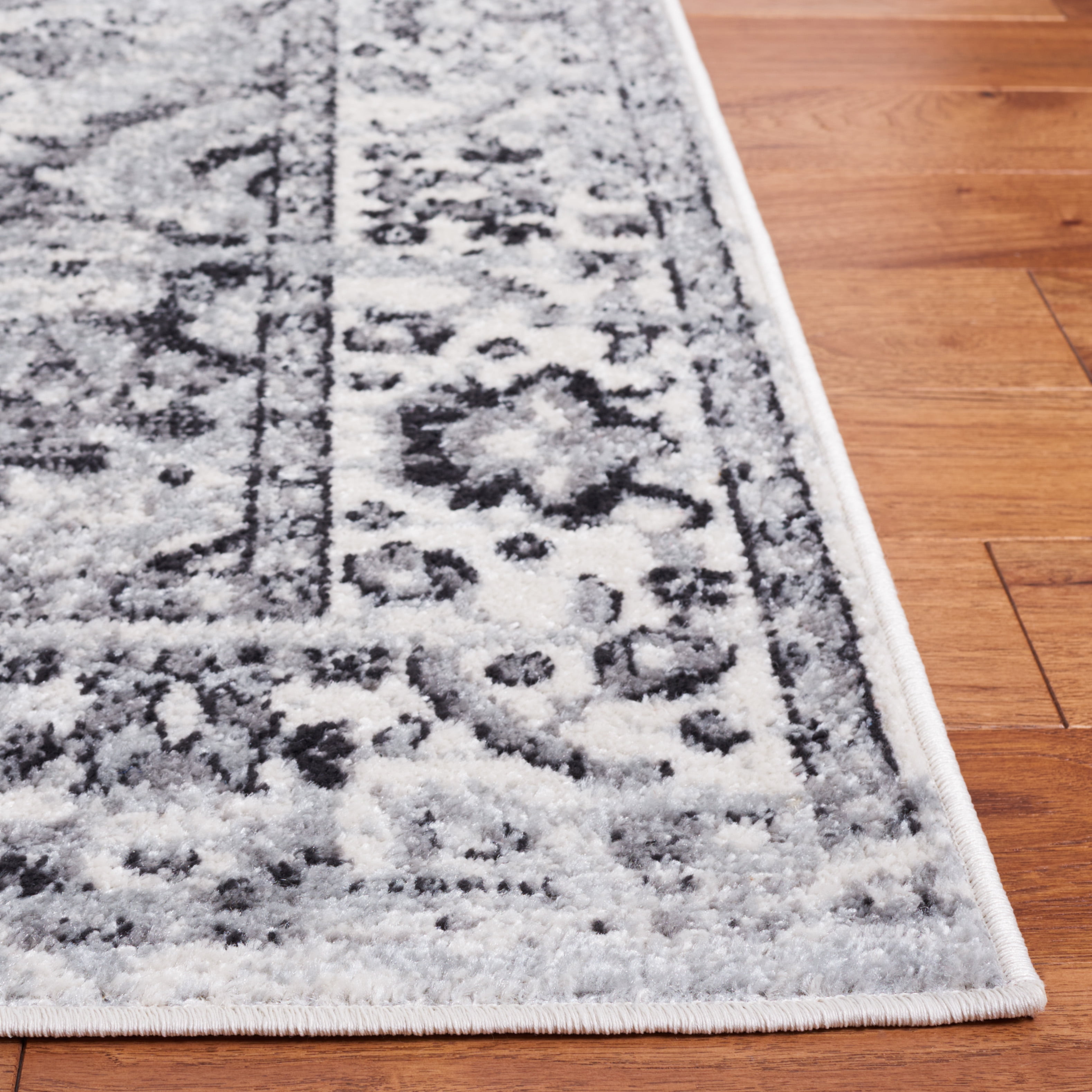 Safavieh Madison Caden Oriental Area Rug, Gray/Black, 9' x 12'