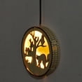 thumbnail image 4 of Decoración Colgante De Madera Luz De Noche Led Lámpara Hueca De Madera Para Sala De Estar Cocina Dormitorio Serendint HA045727-05, 4 of 6