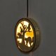 thumbnail image 4 of Decoración Colgante De Madera Luz De Noche Led Lámpara Hueca De Madera Para Sala De Estar Cocina Dormitorio Moyic HA045727-05, 4 of 6