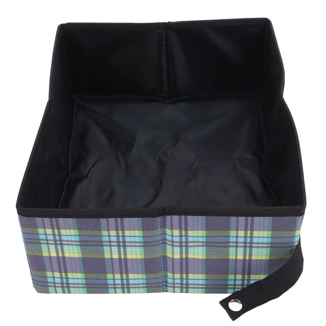 Caja de arena para gatos plegable, reutilizable, ligera, portátil, para viajar a casa